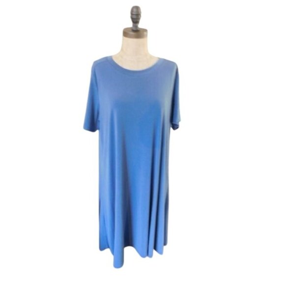 Workshop Size L Large Stretchy Knee Length Classic Basic Dress - Picture 1 of 3